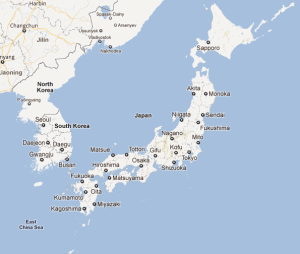 Japan Map Japan Map